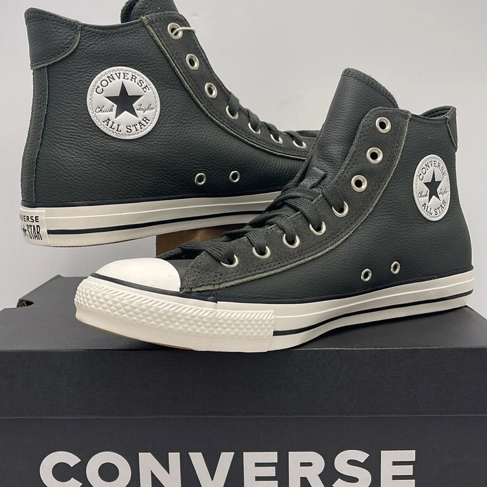 Converse Men's High-Top Sneakers A14810C
CTAS WIDE HI
DENSE CANOPY/EGRET/BLACK - Picture 9 of 16